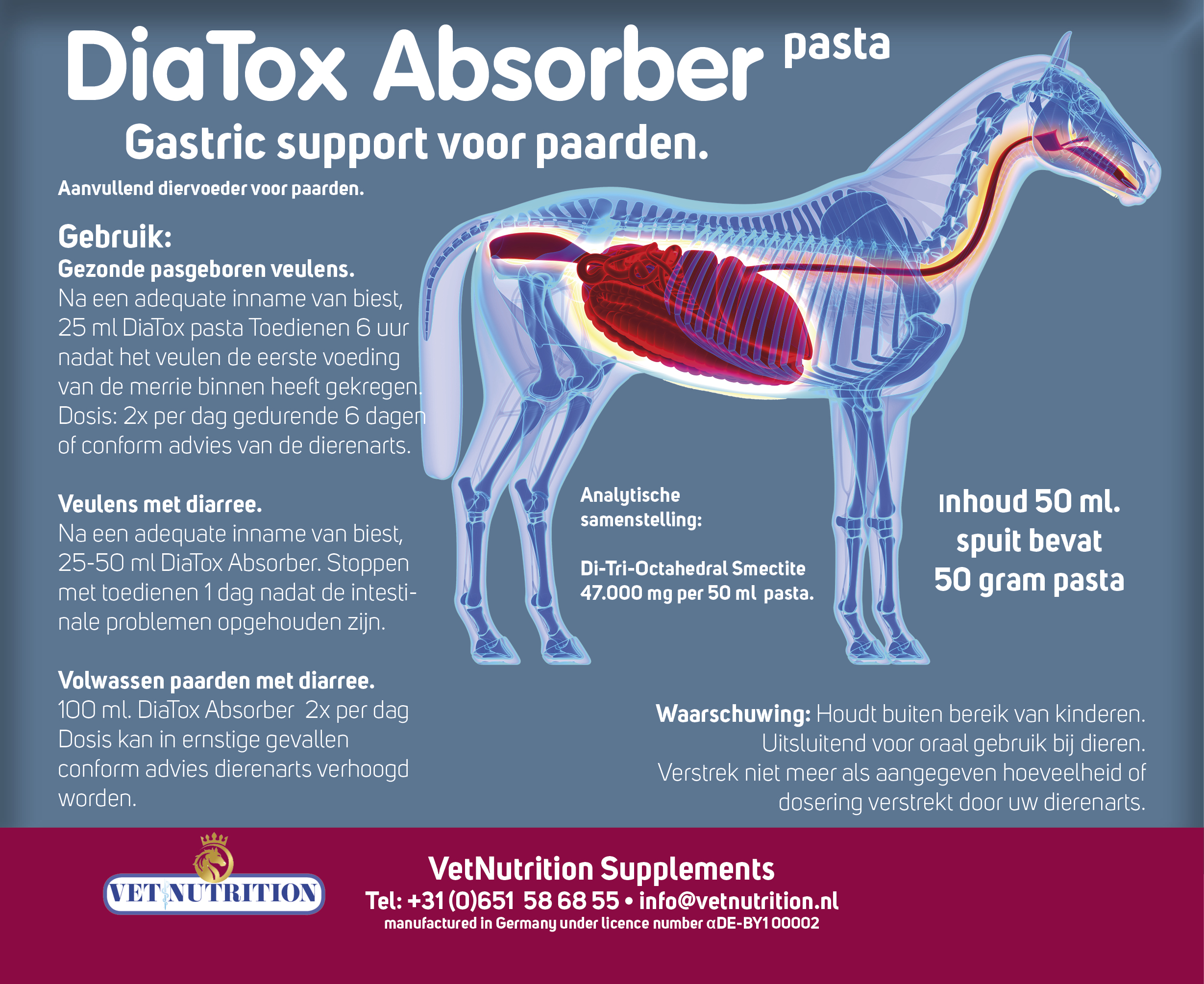 DiaTox Absorber Pasta Injector 50 ml